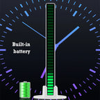 32Led RGB Music Rhythm Light Bar Rechargeable APP Control Rgb Sound Activated Night Light Music Rhythm Light Car Gaming