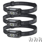 Strong Light Headlamp Mini Led Night Fishing Powerful Torch Head Lamp Outdoor Waterproof Camping Portable LED Sensor Headlamps